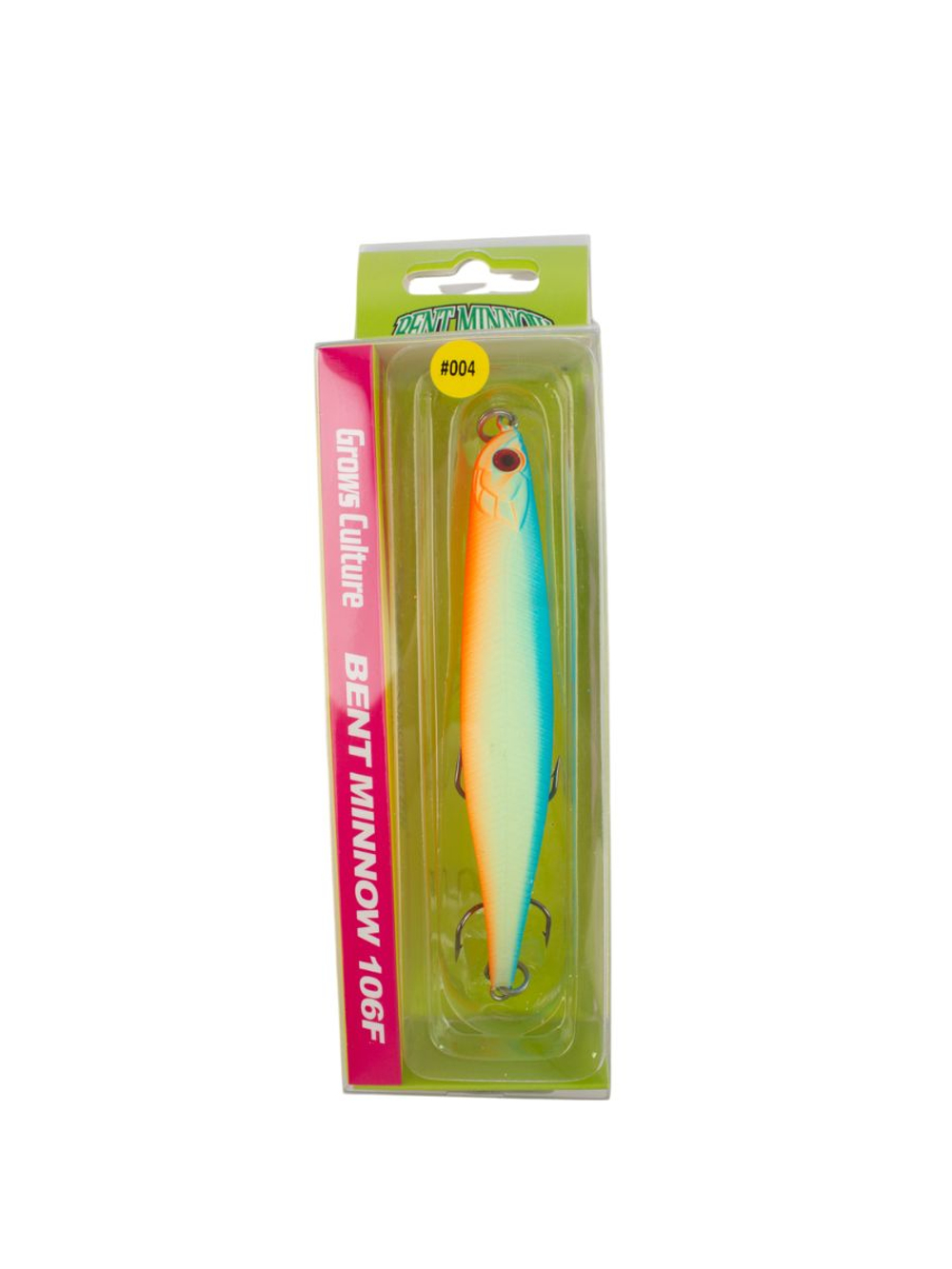 Воблер минноу Bent Minnow 106F 10.6 г цвет #004