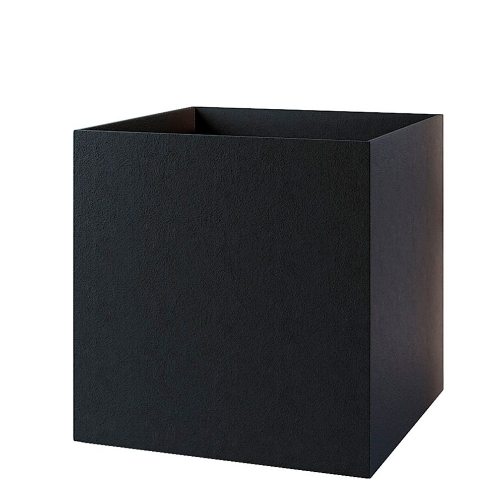 Кашпо CUBE NERO 30x30x30