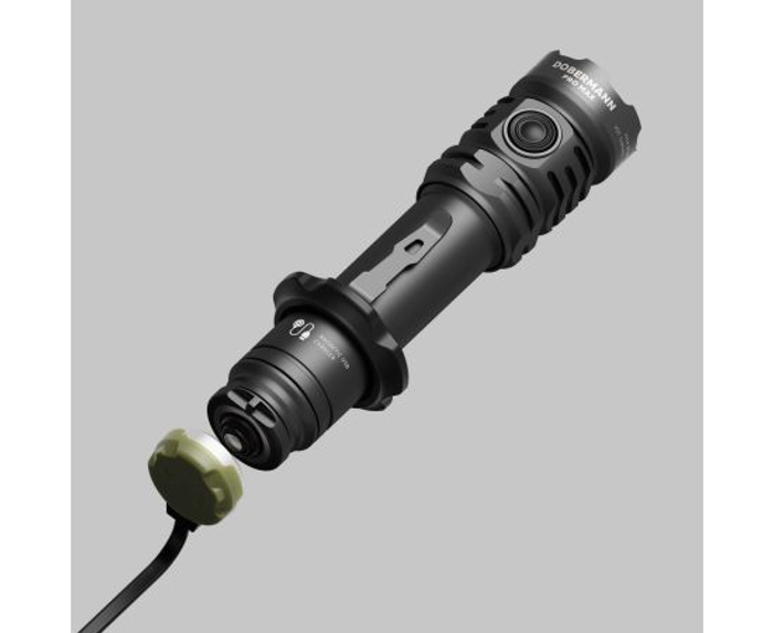 Фонарь Armytek Dobermann Pro Max Magnet USB белый (F08401C)