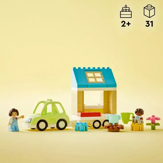 Lego konstruktor Duplo 10986 Family House on Wheels