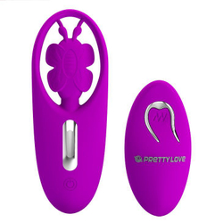 Вибромассажёр dancing butterfly l 108 мм d 40 мм, 12 режимов вибрации арт. bw-022070zw
