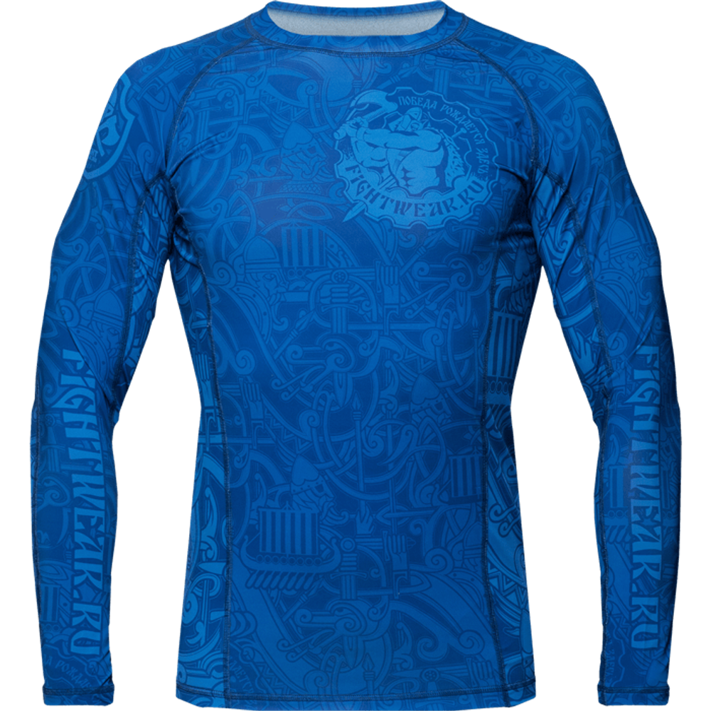 рашгард Fighwear Blue