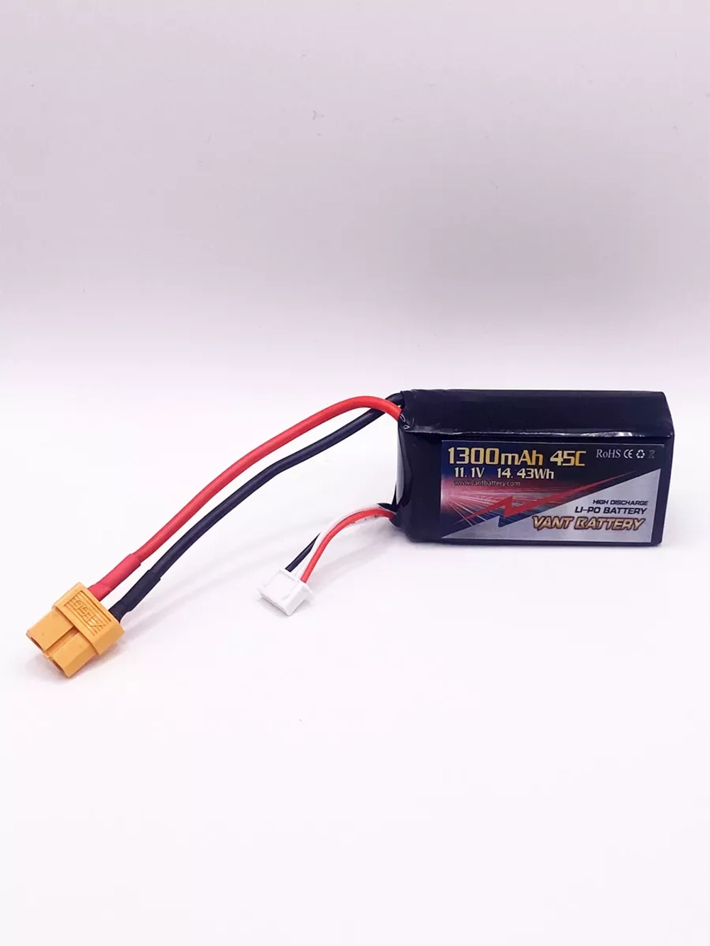 Аккумулятор Li-Po 11.1V 1300mAh 45C