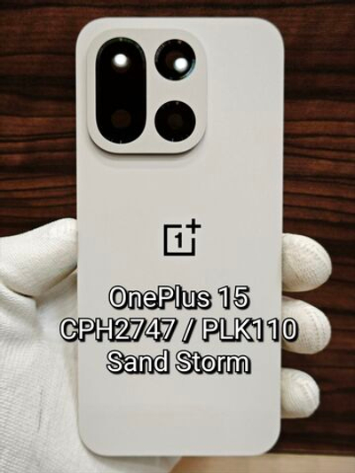 Задняя крышка ORIGINAL для OnePlus 15 CPH2747 / PLK110 - ( заднее стекло ) цвет: Чёрный / Infinite Black