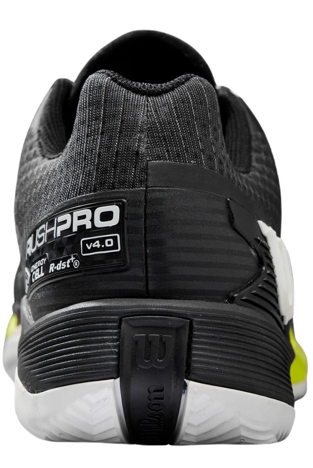 Мужские кроссовки теннисные Wilson Rush Pro 4.0 Clay - черный