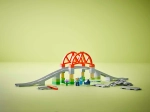 Конструктор LEGO Duplo 10426 Железнодорожный мост и рельсы