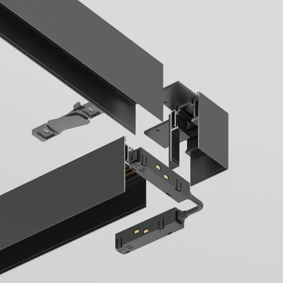 Соединитель Accessories for tracks Gravity TRX010CL-21B Maytoni