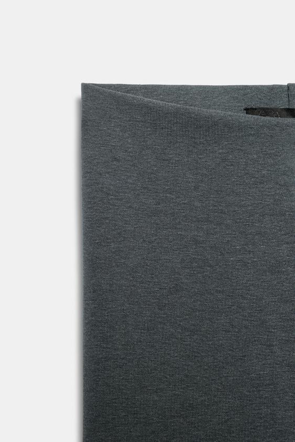 ZARA КОРОТКИЕ ЛЕГИНСЫ ИЗ ЛИОЦЕЛЛА, СЕРО-СИНИЙ