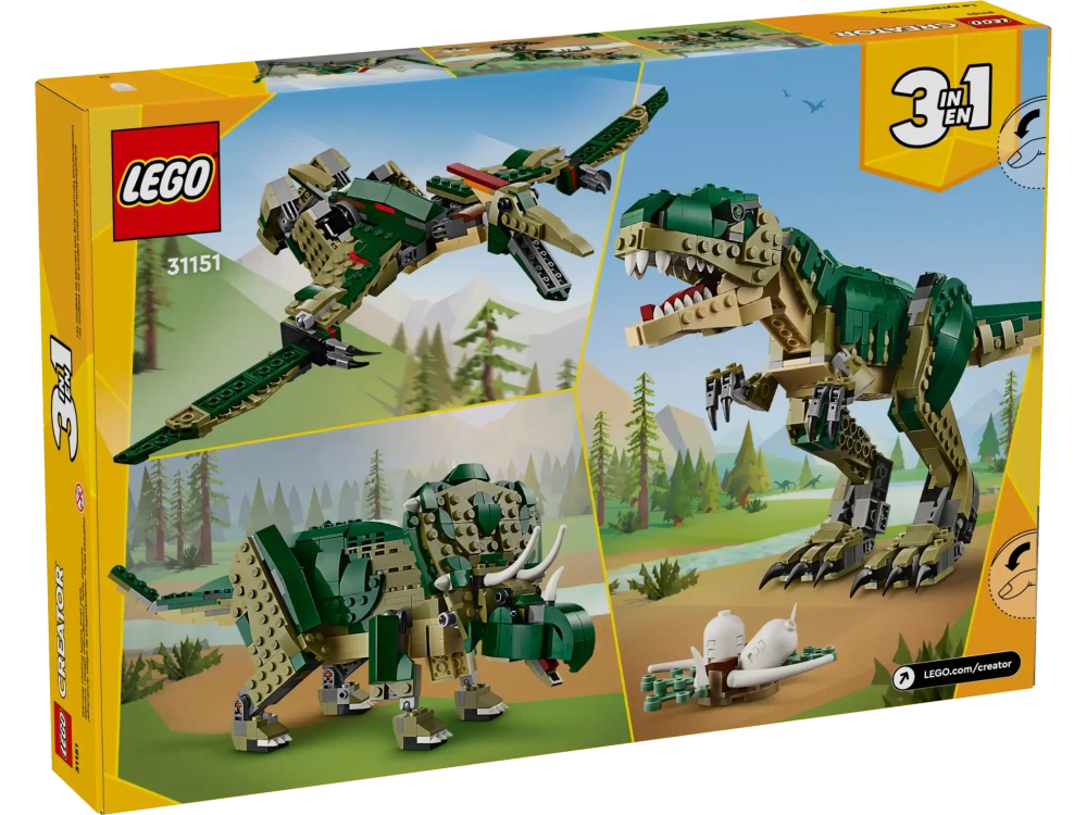 Конструктор LEGO Creator 3in1 31151 Т-рекс
