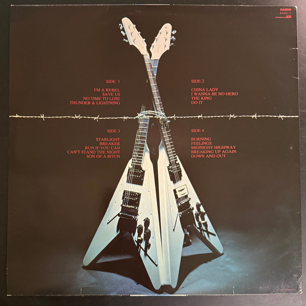 Accept ‎– Metal Masters 2LP (Англия 1984г.)