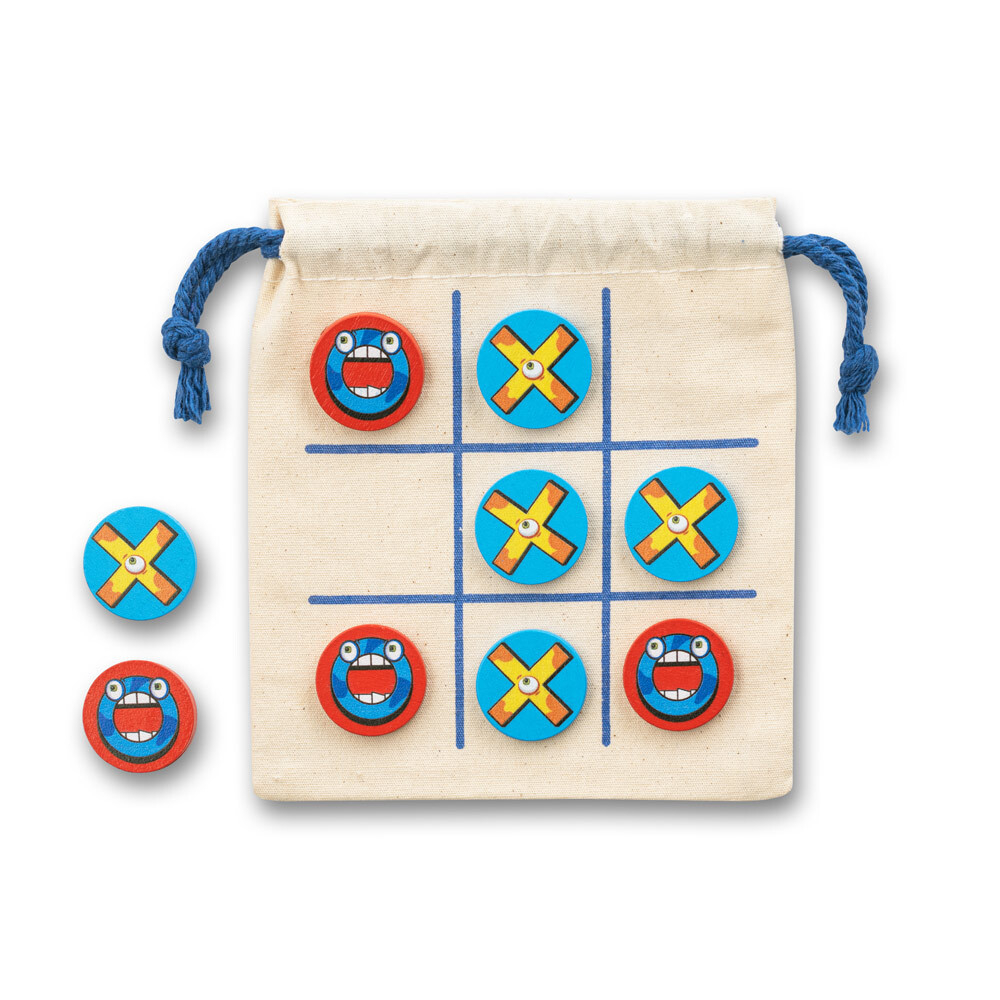 CROSSES. Классическая игра крестики нолики с 10 фигурками из фанеры