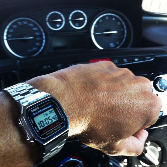 Электронные наручные часы Casio A168WA-1WDF