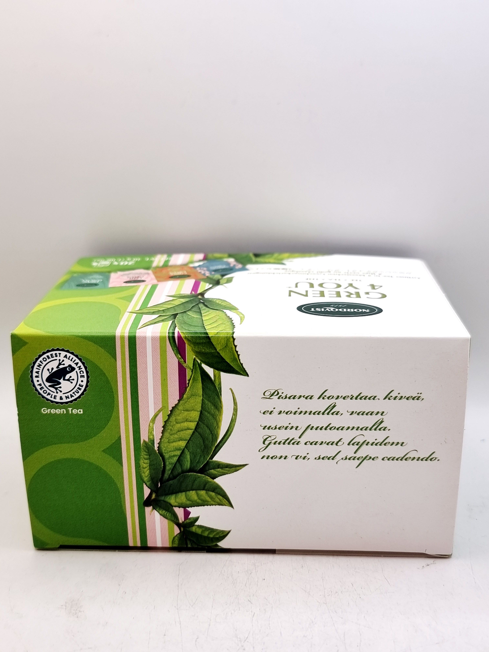 Чай зеленый NORDQVIST "GREEN 4 YOU" 20 пакетиков (из Финляндии)