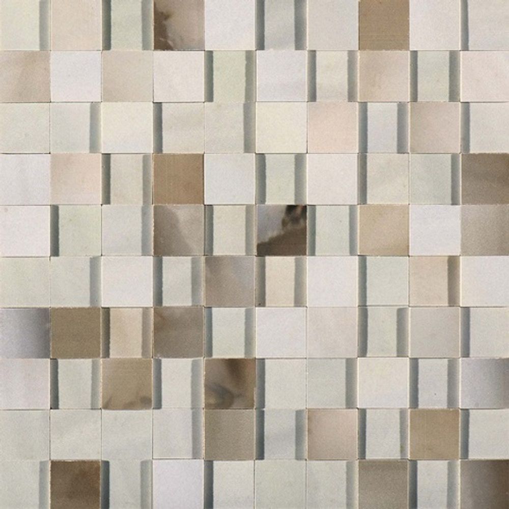 Мозаика Alabastri Mosaico 3d Bamboo Glossy 30x30