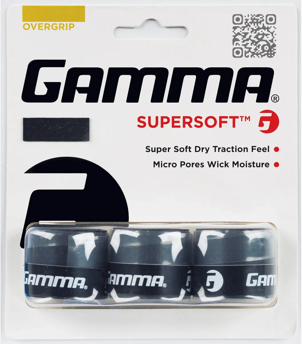 Теннисные намотки Gamma Supersoft 3P