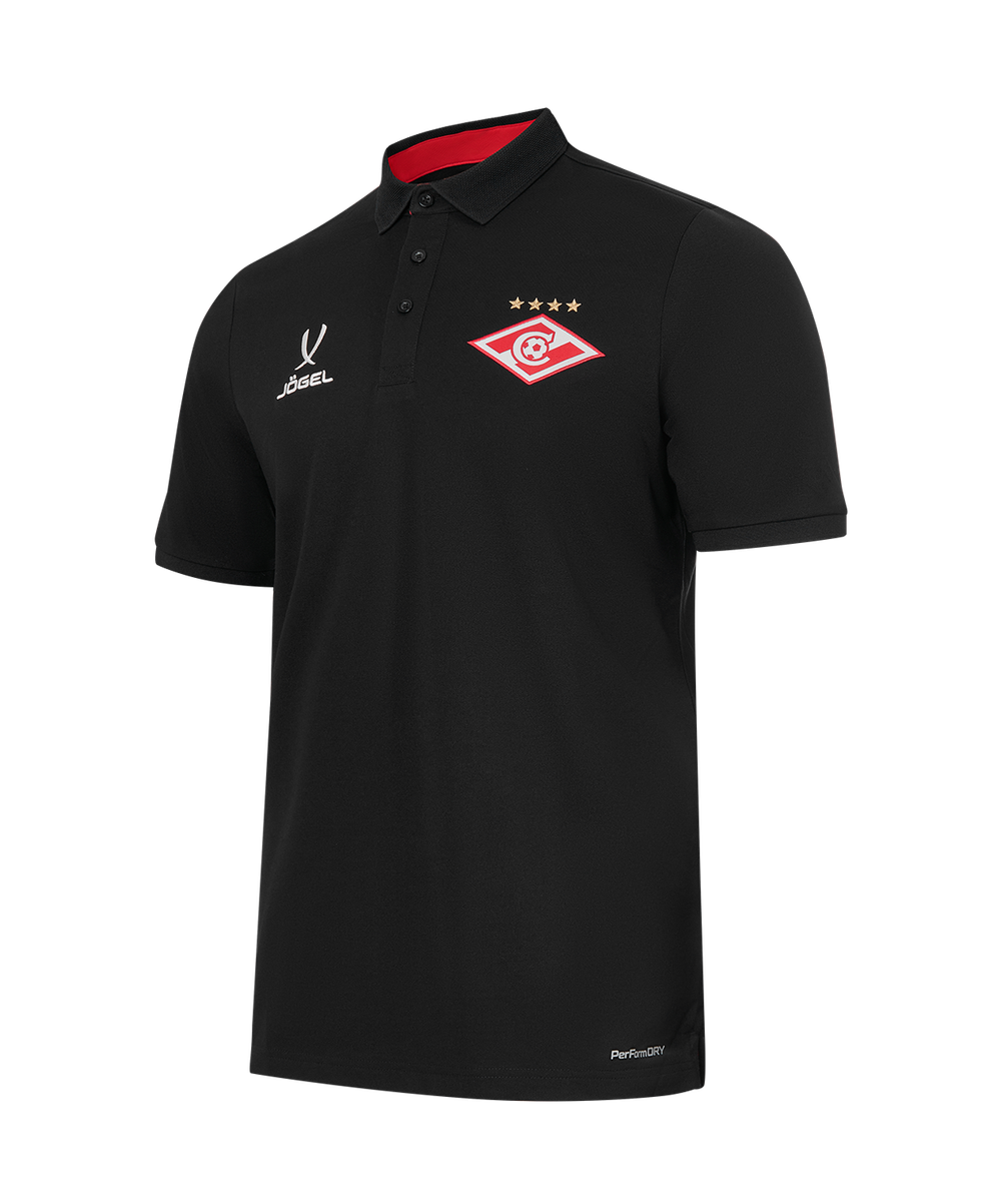 Поло Jögel PREMIER PerFormDRY Spartak CVC Polo-K, черный