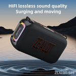 Bluetooth колонка ZEALOT S85, 50 Вт, 8000 мАч, синий