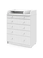 Комод пеленальный Bebizaro Modern New Line White