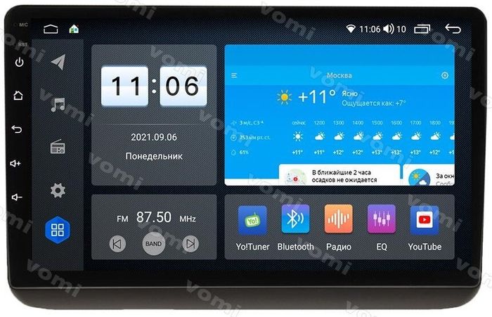 Магнитола для Jeep Grand Cherokee WK2 2013-2021 (взамен 8.4" экрана) - ZX563R9-7862 Android 10, Быстрая, SIM-слот