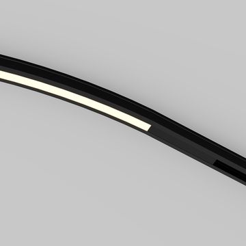 Трековый магнитный светильник LED 8W 2700К 24V 1 метр TR186-1-8W2.7K-B чёрный Flex Levity Maytoni