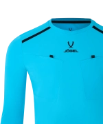 Футболка судейская с длинным рукавом DIVISION PerFormDRY Referee LS Tee, голубой