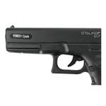 Пневматический пистолет Stalker S17 (аналог Glock17) металл, пластик, черный, калибр 4,5 мм