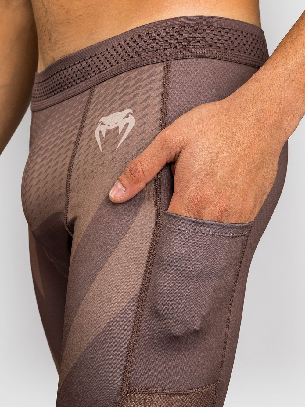 Тайтсы Venum No Gi Chocolate Brown