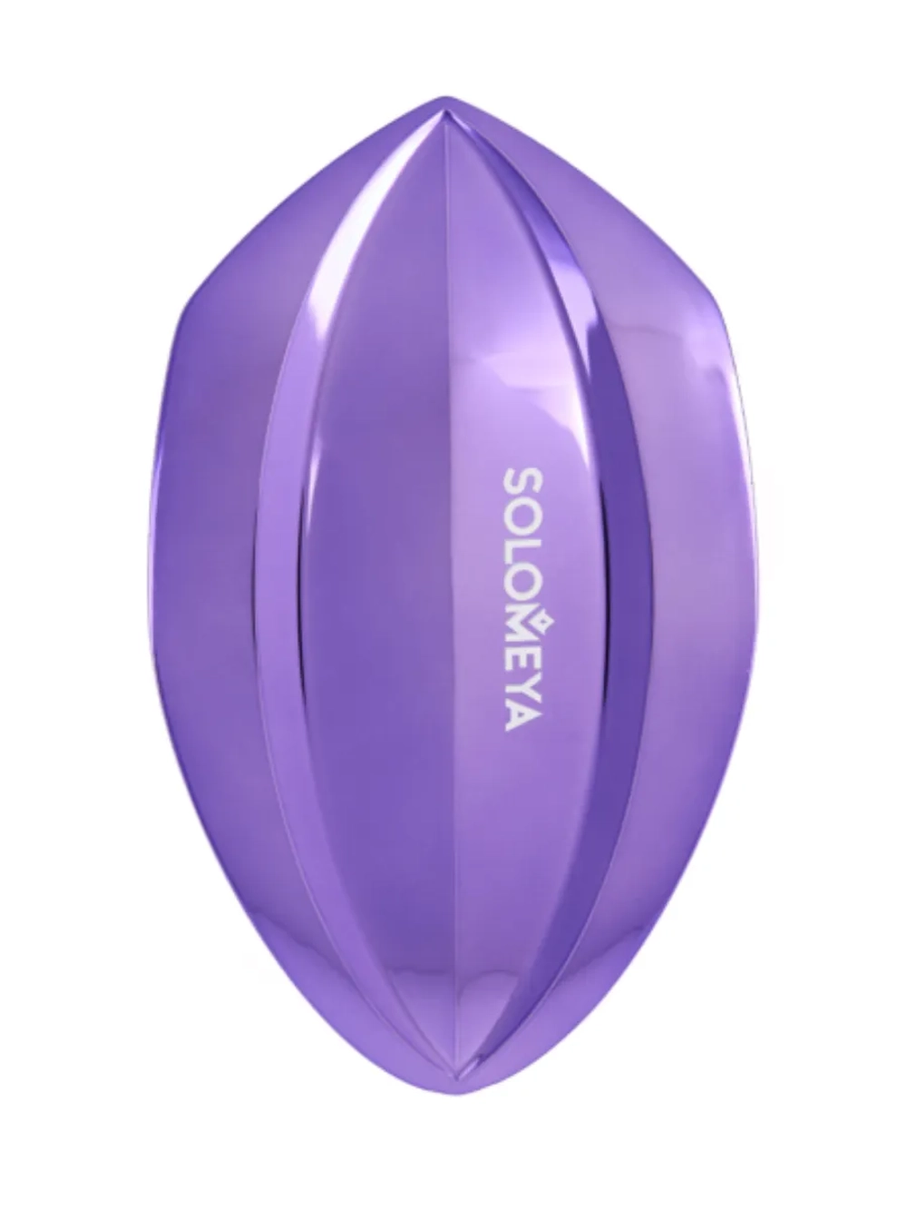 [Solomeya] Мини-расческа для распутывания массажа и мытья кожи головы ЛИЛОВАЯ Wonder Scalp Brush Lilac Mini, 1шт