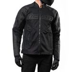 Mesh AF Leather Jacket / Черный