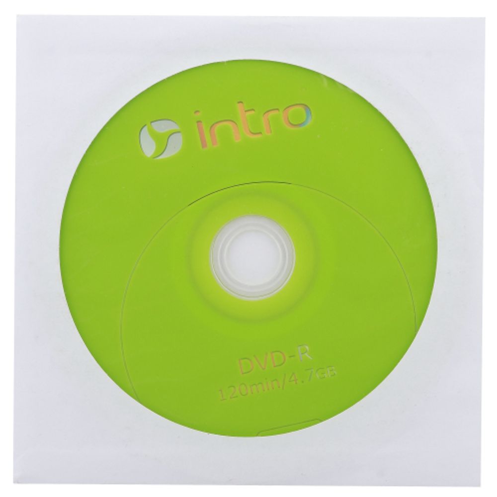Intro DVD-R INTRO 16X 4,7GB конверт | Intro