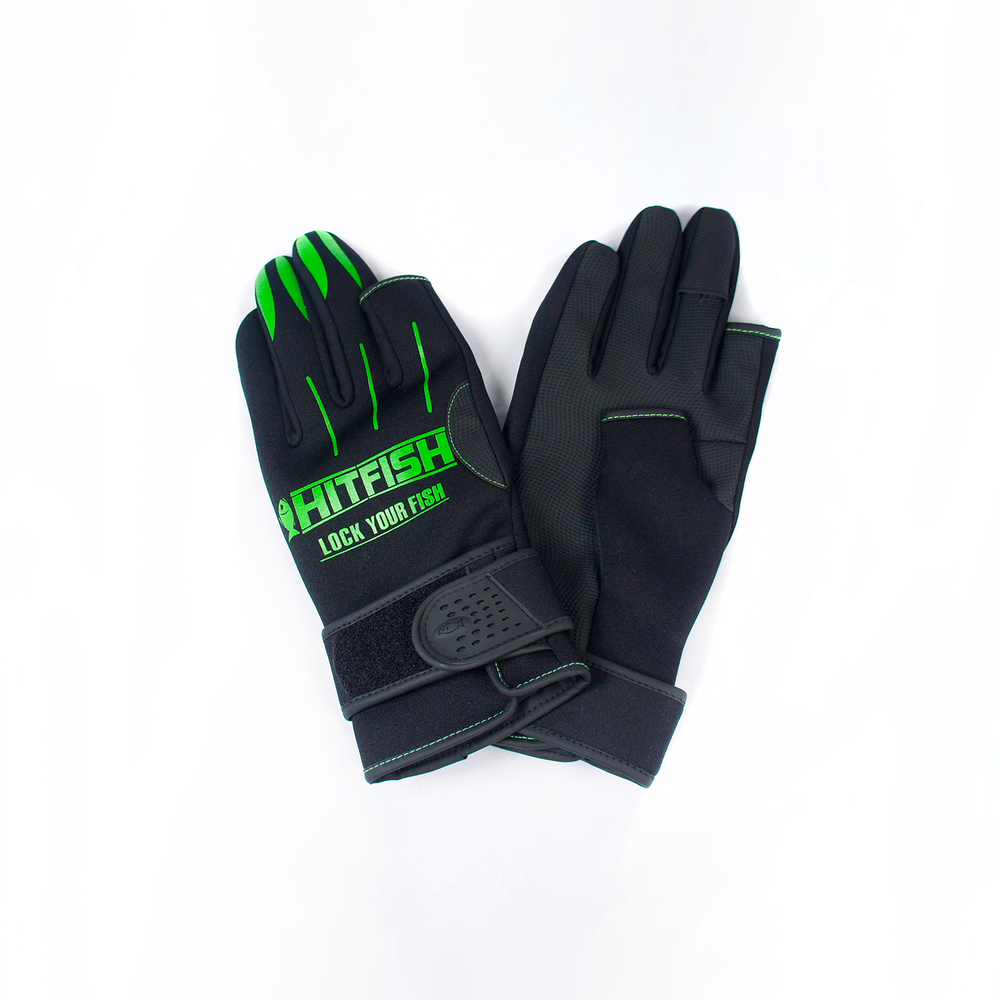 Перчатки HITFISH GLOVE-01 Зеленый