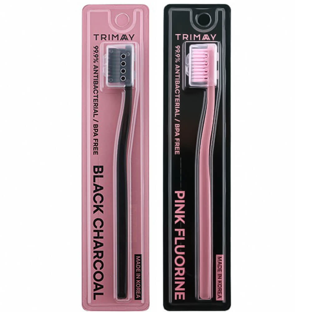 Зубная щетка с угольным напылением Trimay Haru Charcoal Toothbrush