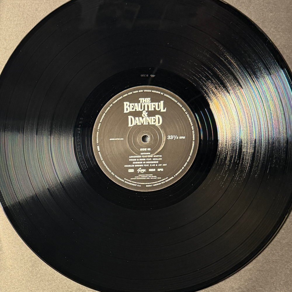 G-Eazy – The Beautiful & Damned 2LP (США 2018г.) Black/White