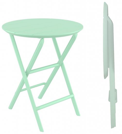 Стол пластиковый складной Helen Folding Table Ø60