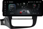 Магнитола для Mitsubishi Outlander 3 2012-2022 (левый руль, овальный климат, РФ) - Teyes CC4PRO монитор 12.3" 2K QLED + рамка 9, Android 13, Быстрейшая, Snapdragon 778G, ИИ, CarPlay, DSP, 4G SIM-слот