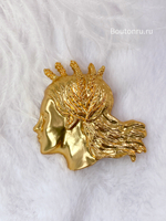 Брошь Скиап. в виде знака зодиака "Дева"