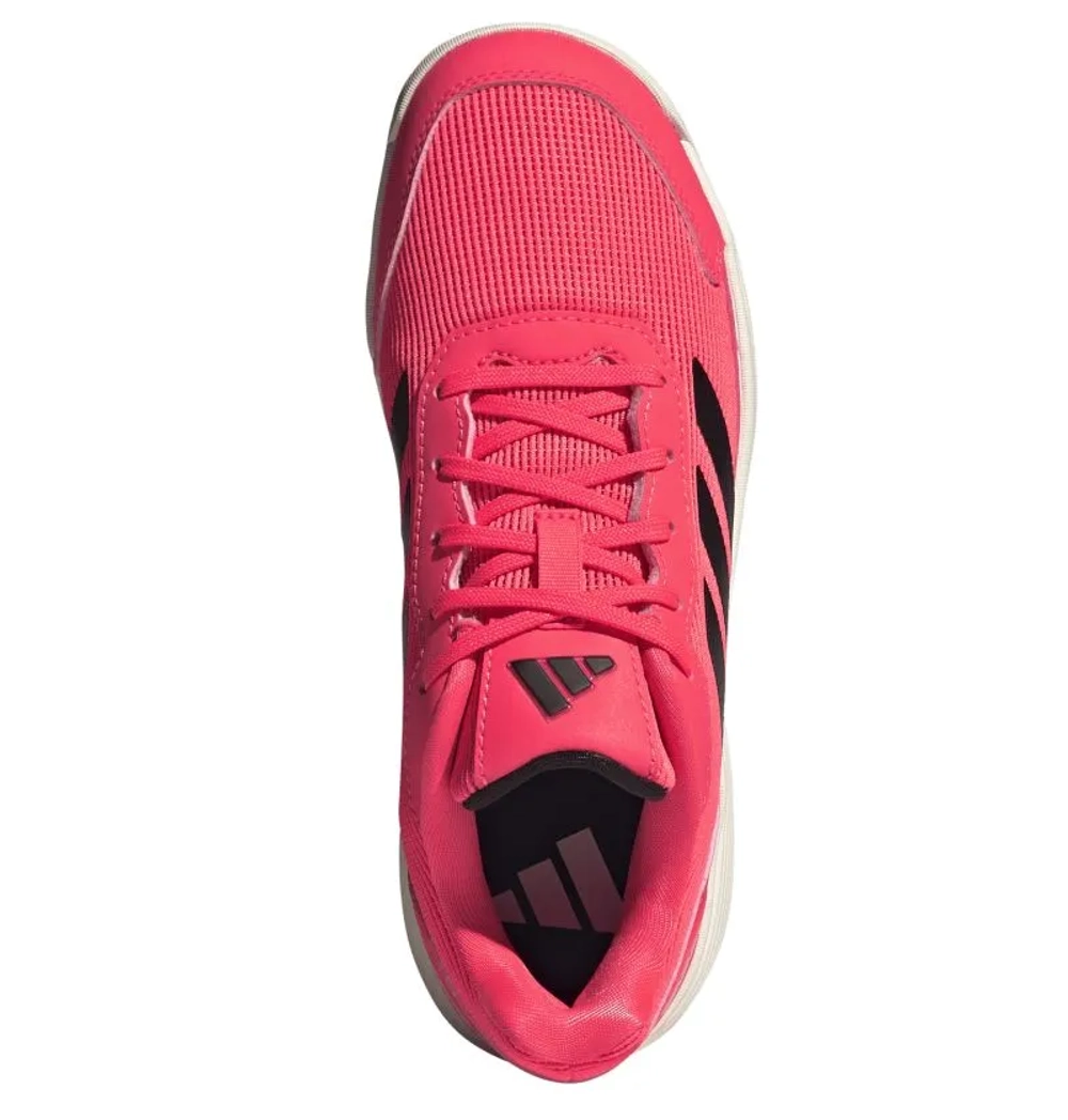 Детские кроссовки для Падел Adidas Crazyquick K - solar turbo/core black/off white