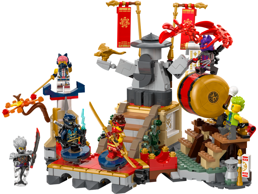 Конструктор Лего Ниндзяго Турнирная боевая арена | LEGO Ninjago Tournament Battle Arena 71818 - 659 деталей (7+)