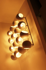 бра Licht im Raum White Moons 4+4