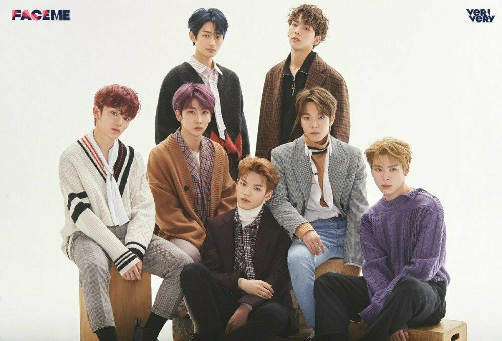 Альбом Verivery - Face Me 3rd Mini Album 2 Version SET
