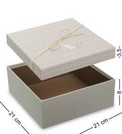 Packing Symphony WF-78-B Набор коробок из 3шт «Квадрат» цв.серый