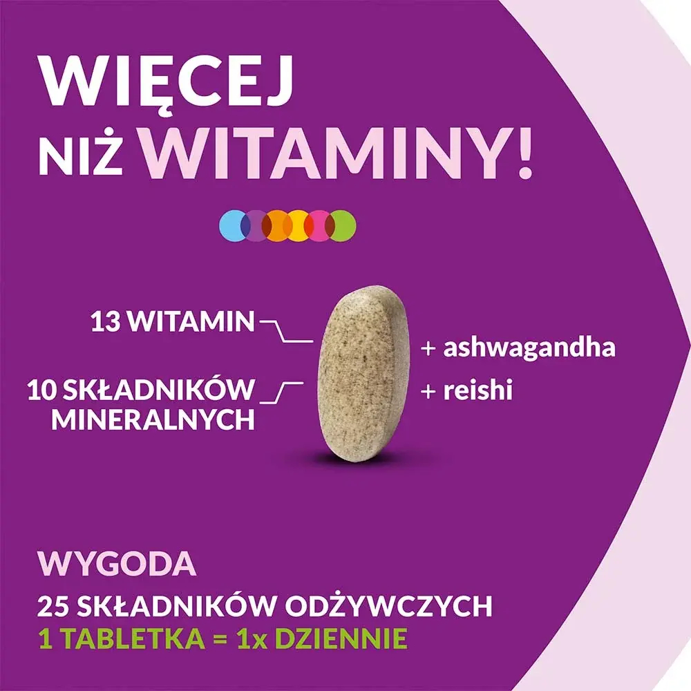 Мультивитаминная пищевая добавка Vigor Multivitamin ONA 50+, 60 таблеток