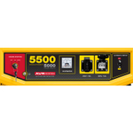Генератор бензиновый с электростартером 5500 Вт STEHER GS-6500E