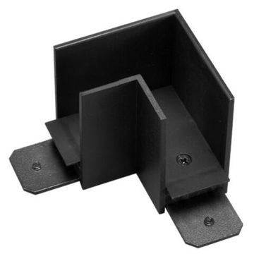 Соединитель угловой плоский APL.0282.00.01 чёрный Magnetic track 220 Aployt