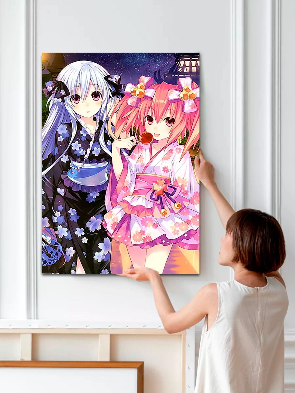 Интерьерная картина "Fairy Fencer", 50х70см 1шт.