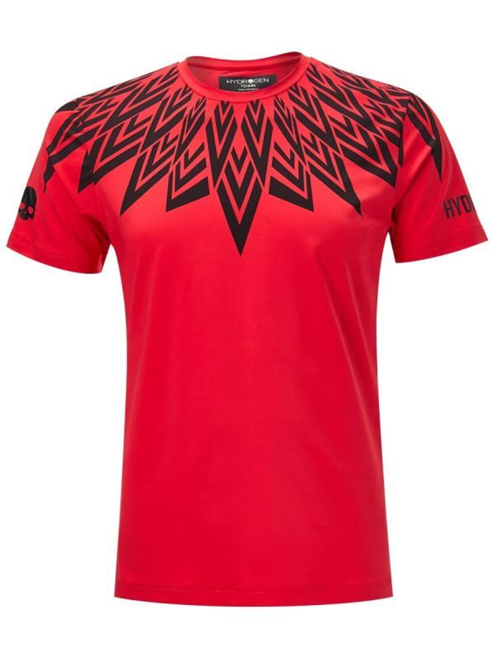 Мужская теннисная футболка Hydrogen Tech Tee Man - red