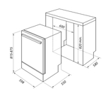 Посудомоечная машина HOMSair DW64E фото 2
