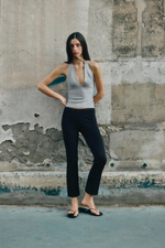 БРЮКИ С КАРМАНАМИ НА МОЛНИИ — ZARA