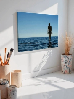 Картина на стену 40 X 50 Девушка на море