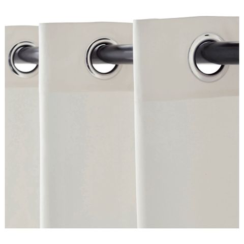 Комплект штор IKEA MERETE (МЕРЕТЕ), Белый, 145x250 см, 2 шт